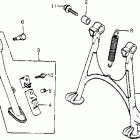 VT500FT Подножка
