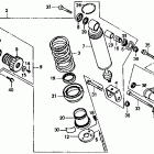 VFR750F Задний амортизатор