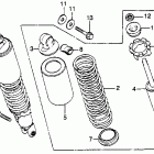 CB450SC Задний амортизатор