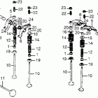 VT500FT Клапана