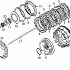 VT1100C Сцепление