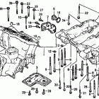 VF500F Блок цилиндров
