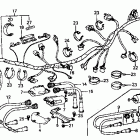 VF700C Wire harness @ ignition coil