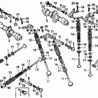 VF500F Распредвал и клапана