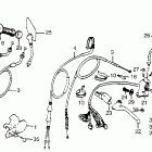 VT500FT Control levers @ cables  @ switches