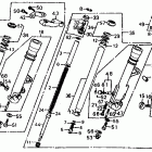 VF1000R Передняя вилка