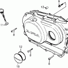 VT500FT Крышка картера правая