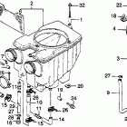CB450SC Воздухозаборник