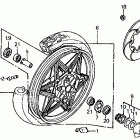 VF1000R Переднее колесо