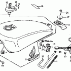 VF700C Fuel tank 85-86