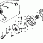 VF500F Генератор импульса и муфта стартера