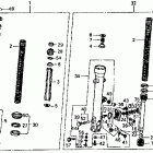 VFR750F Передняя вилка