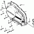 VF700C Крышка картера правая