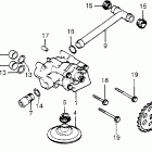 VT500FT Масляный насос