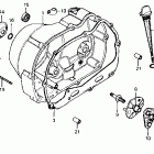 CT110 Крышка картера правая