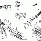 VT1100C Carburetor comp. parts