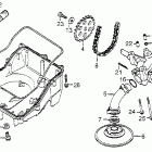 VF1100C Oil filter @ oil pan @ oil pump