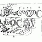 VFR750F Speedometer @ tachometer