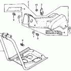 CT110 Main pipe cover  @ crankcaseprotector