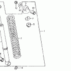 CT110 Задний амортизатор