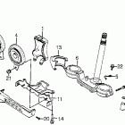 VT1100C Steering stem @ horn