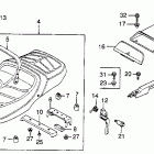 CB450SC Сидение