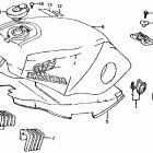 VF1000R Топливный бак