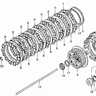 VFR750F Сцепление