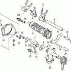 VFR750F Вилка переключения передач