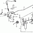 CB700SC Gearshift pedal @ brake pedal