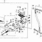 VFR700F2 Front brake master cylinder 86