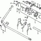 VF1000R Вилка переключения передач