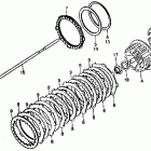 VF500F Сцепление