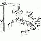 VFR750F Руль и панель переднего номера