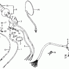 CT110 Control levers @ cables  @ switches