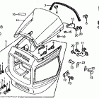 CB700SC Передний обтекатель