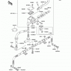 Mojave 250 (KSF250-A14) Главный тормозной цилиндр,передний