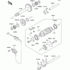 Lakota 300 (KEF300-A6) Валы и вилки переключения передач