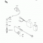 Mojave 250 (KSF250-A14) Система зажигания