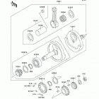 Mojave 250 (KSF250-A14) Коленвал