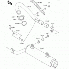 Mojave 250 (KSF250-A14) Глушитель