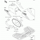 Prairie 300 4X4 (KVF300-A2) Decals(green)(a2)