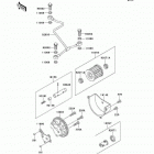 Lakota 300 (KEF300-A6) Масляный и водяной насос. фильтр масленый