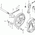XL80S Задний тормоз