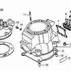 CR250R Cylinder head 85