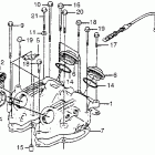 XL350R Крышка головки цилиндров