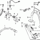 GL1200 Gearshift pedal @ brake pedal @ stands