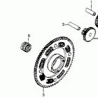 VT700C Starting driven gear