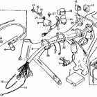 XL100S Wire harness @ ignition coil 82-85