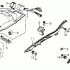 CB650SC Grab rail @ rear fender